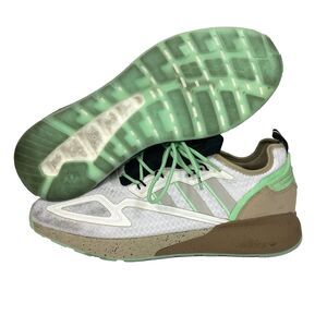 AdidasxDisney/StarWars/Mandalorian x ZX 2K-Sz 14-Boost Mudhorn-Wite/Green-GZ2760